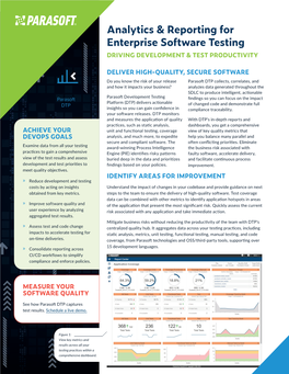 Analytics & Reporting for Enterprise Software Testing