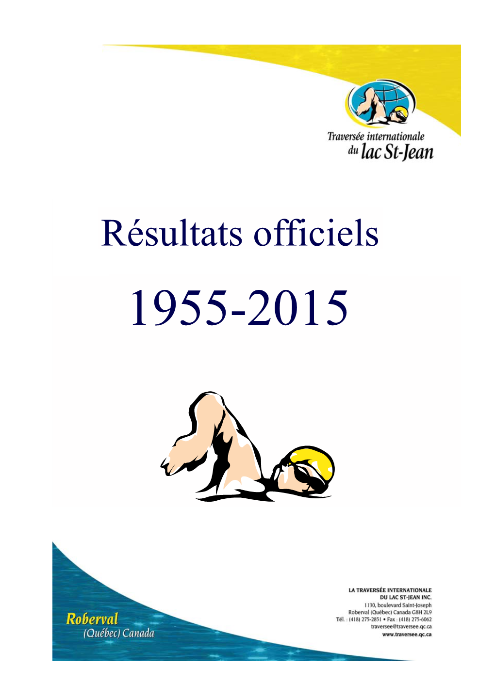 62-Livrets Des Résultat 1955-2015