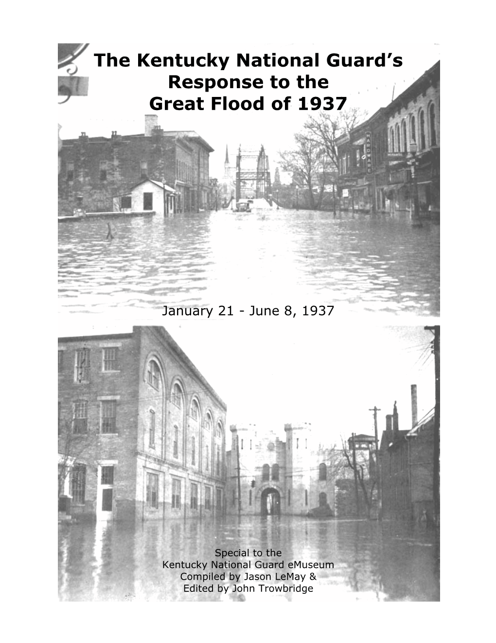 The Kentucky National Guard's Response to the Great Flood of 1937