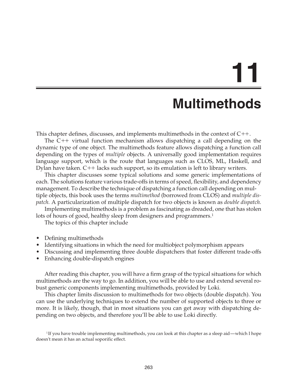 Multimethods