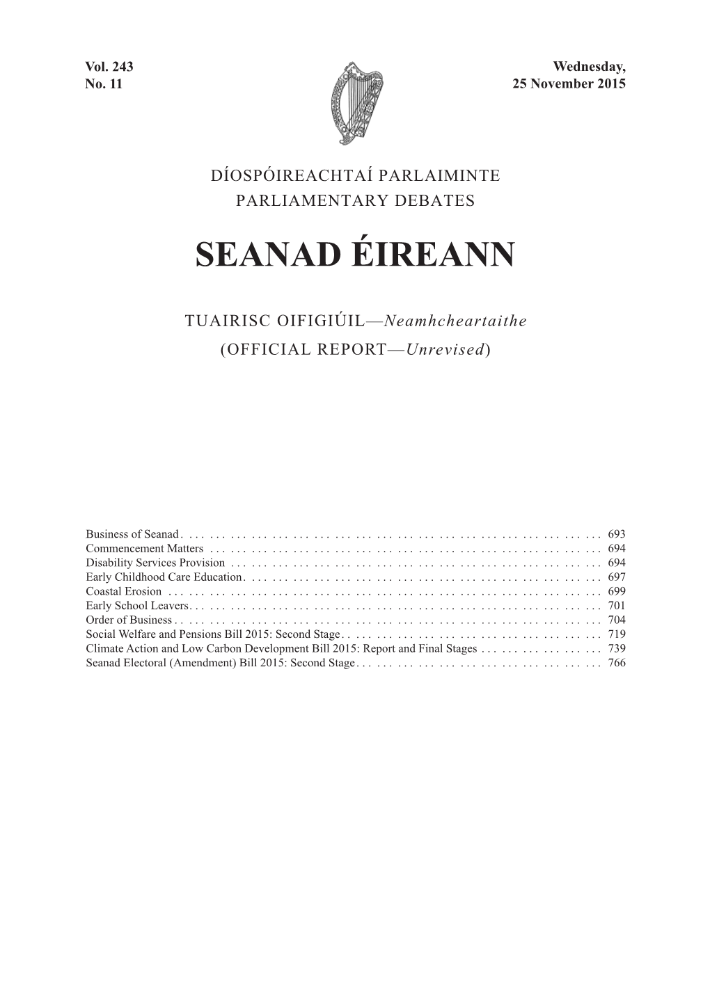 Seanad Éireann