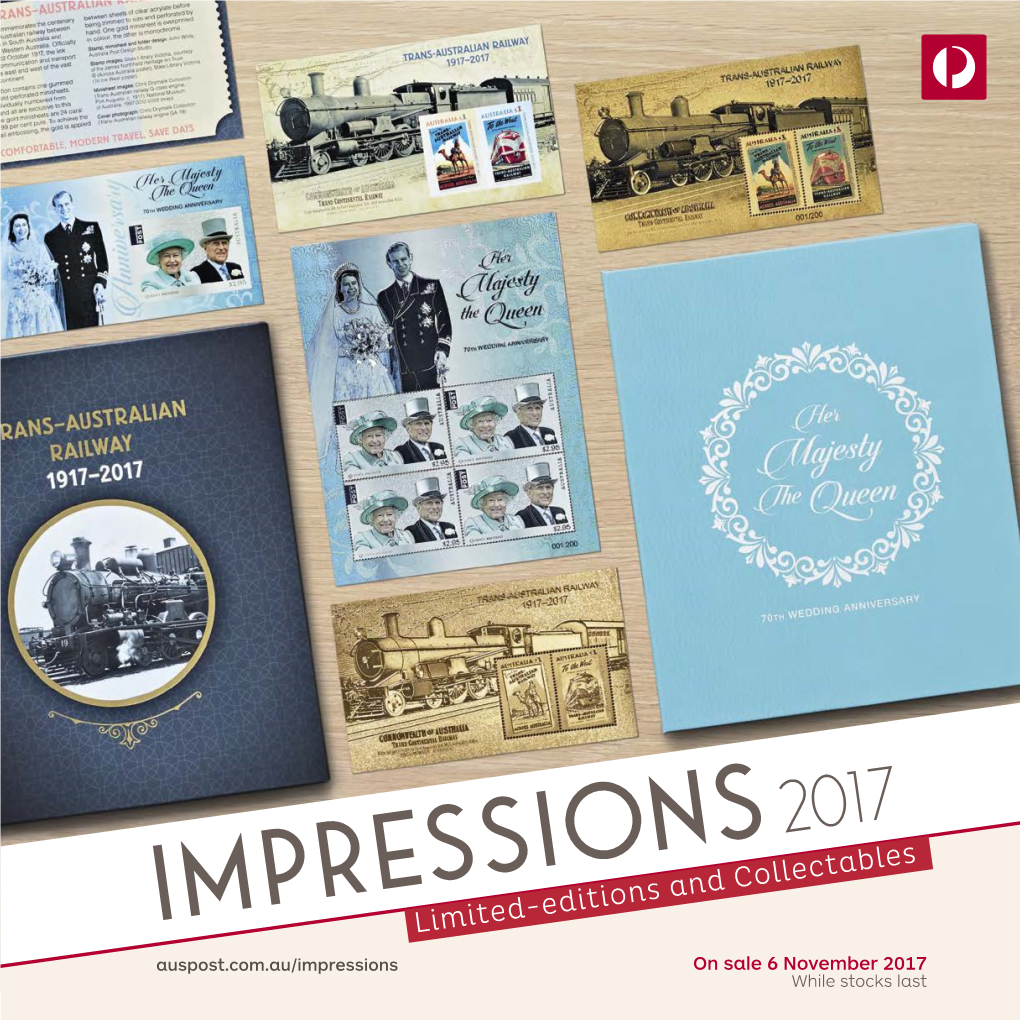 Impressions 2017 Limited-Editions and Collectables
