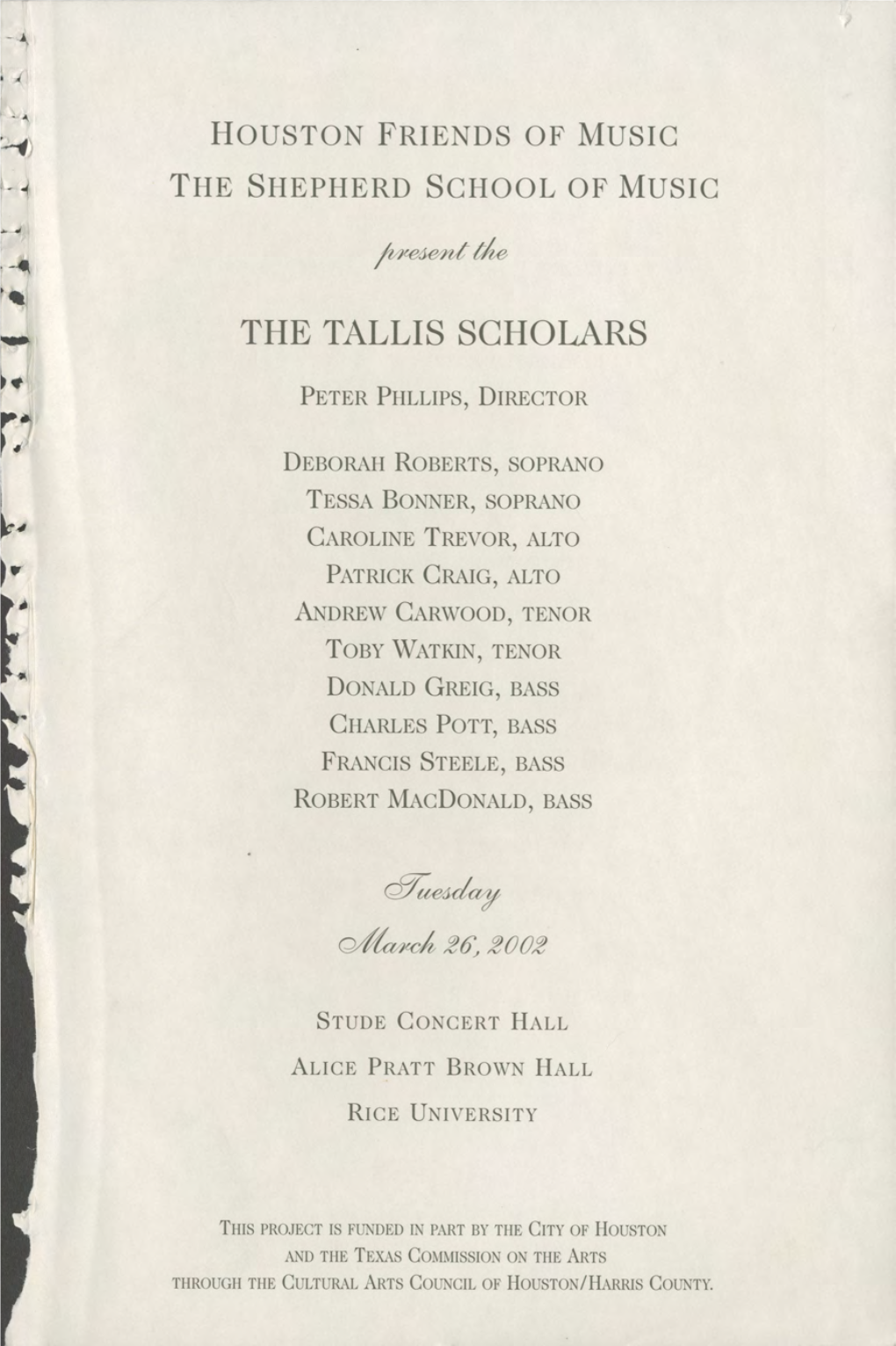 The Tallis Scholars