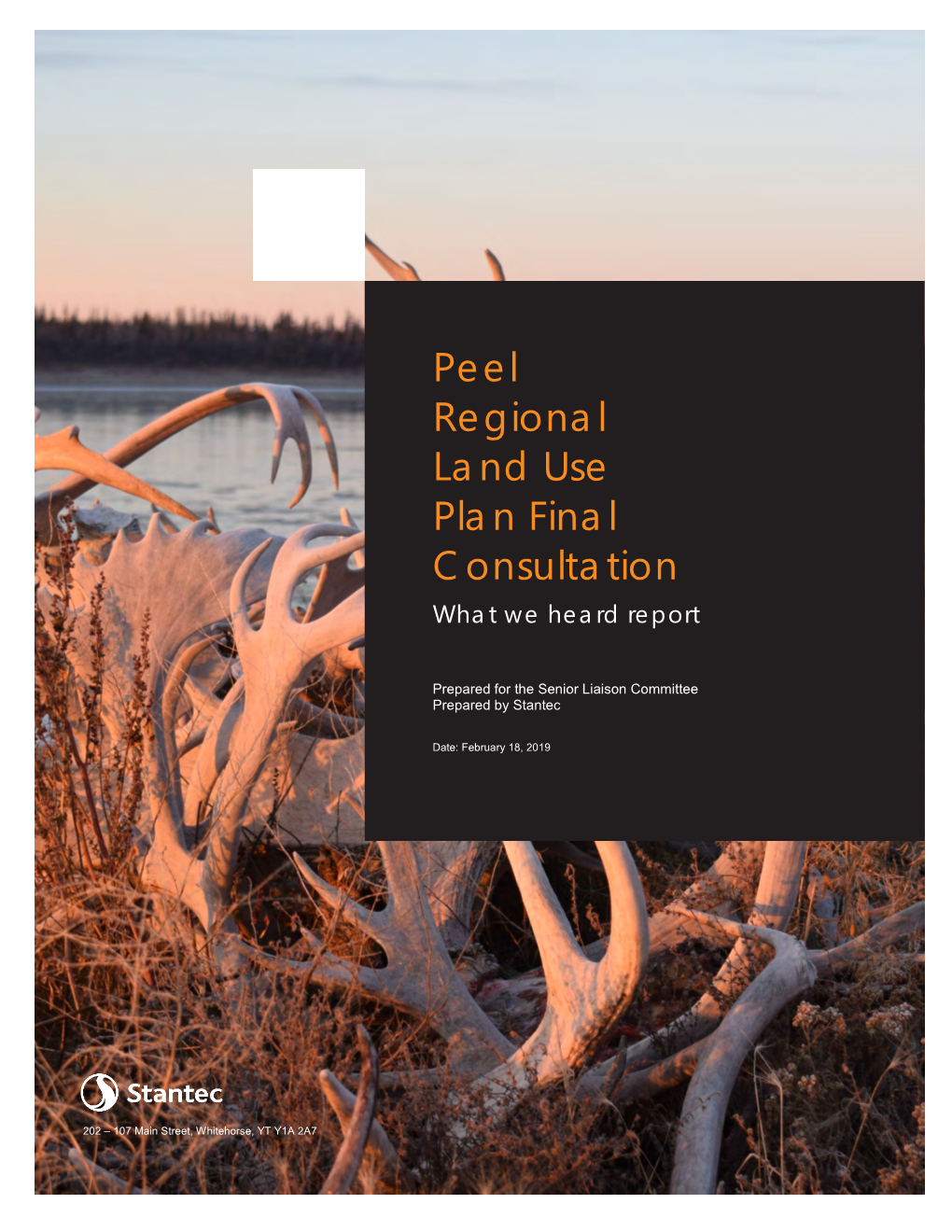 Peel Regional Land Use Plan Final Consultation What We Heard Report