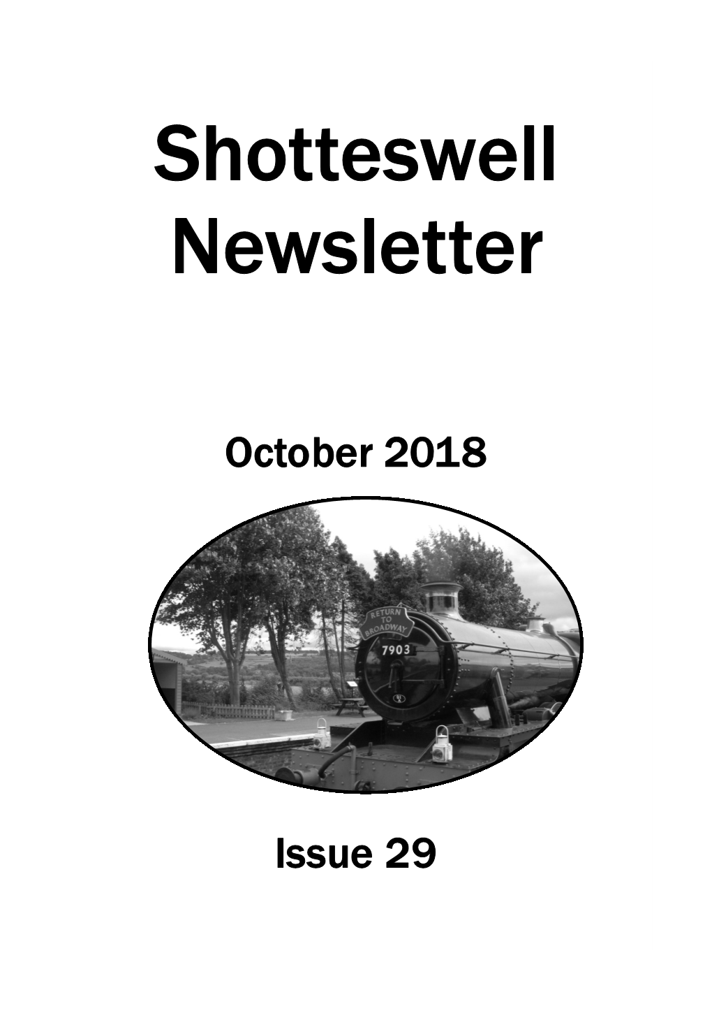 Shotteswell Village Newsletter – Oct 18
