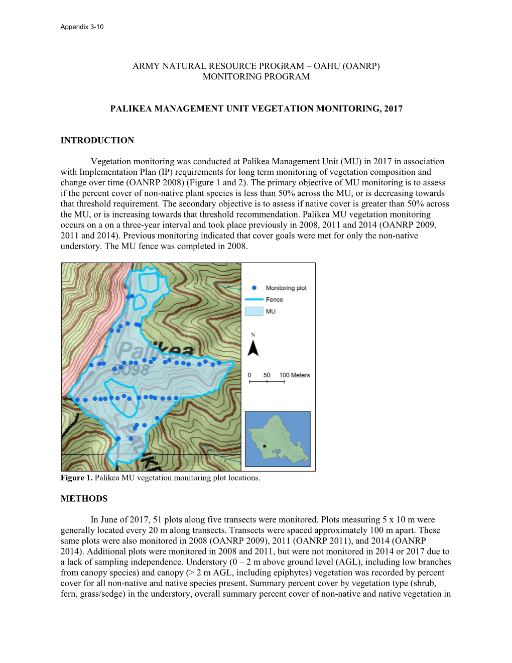 Oahu (Oanrp) Monitoring Program