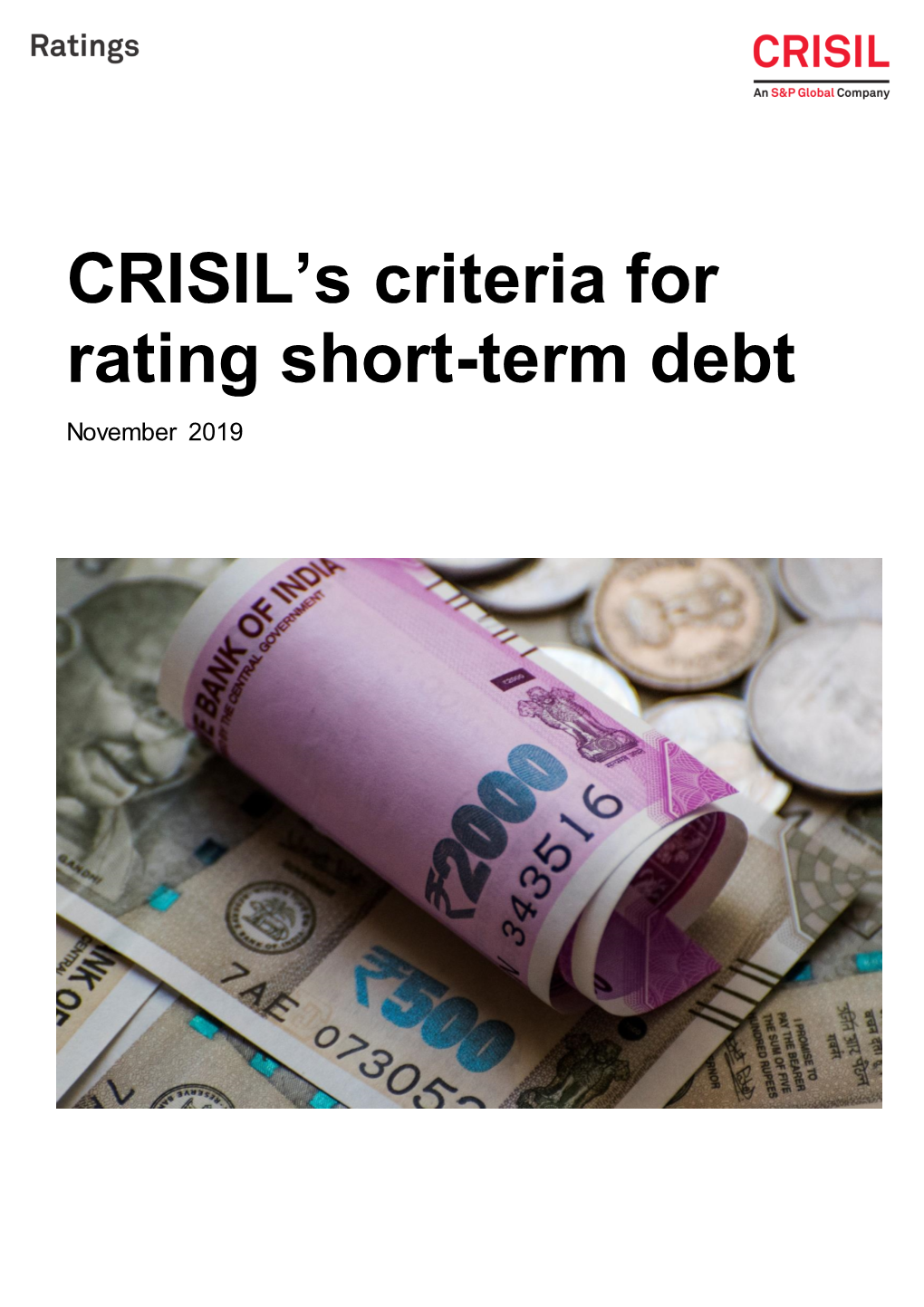 CRISIL's Criteria for Rating Short-Term Debt