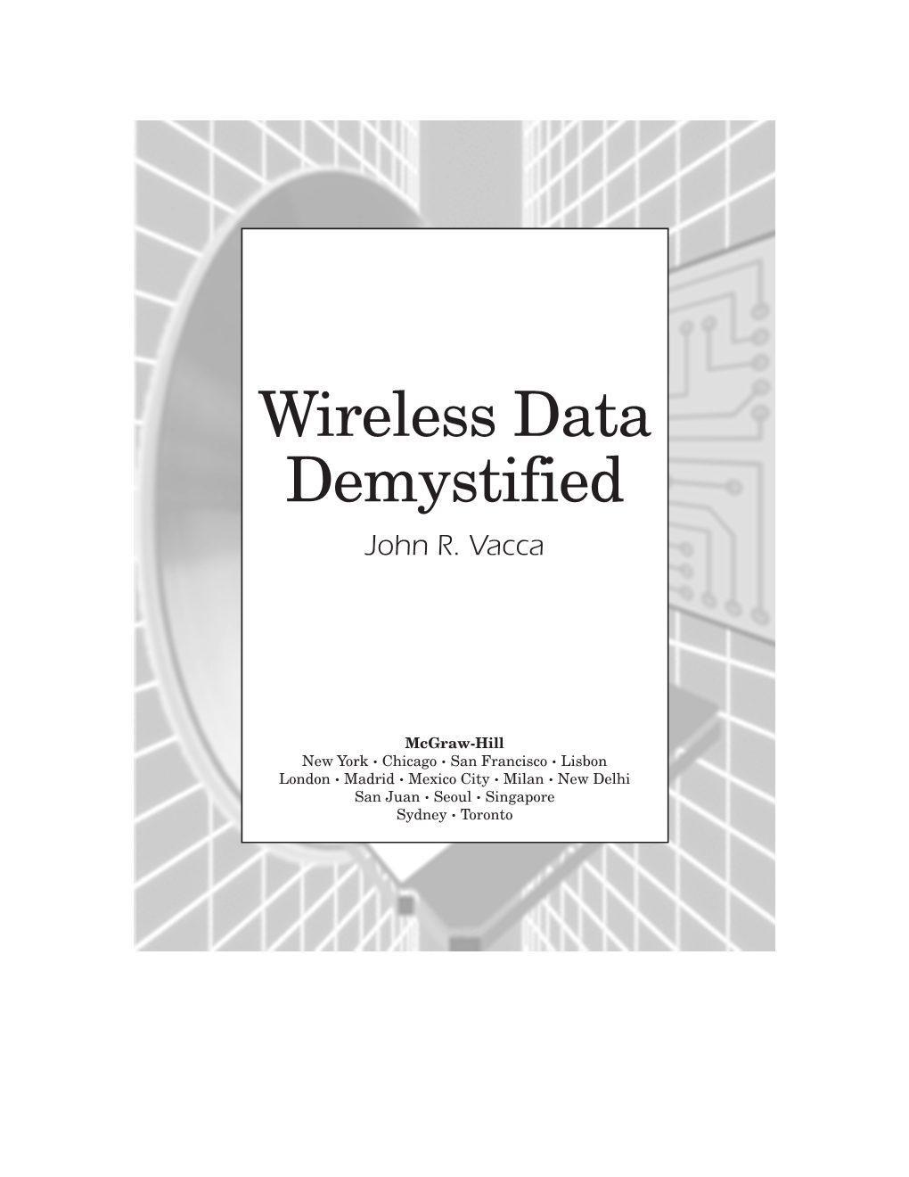 Wireless Data Demystified John R