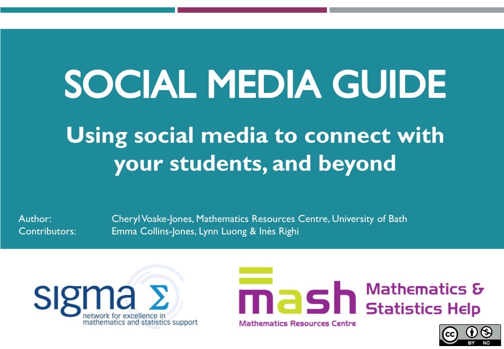 Social Media Guide