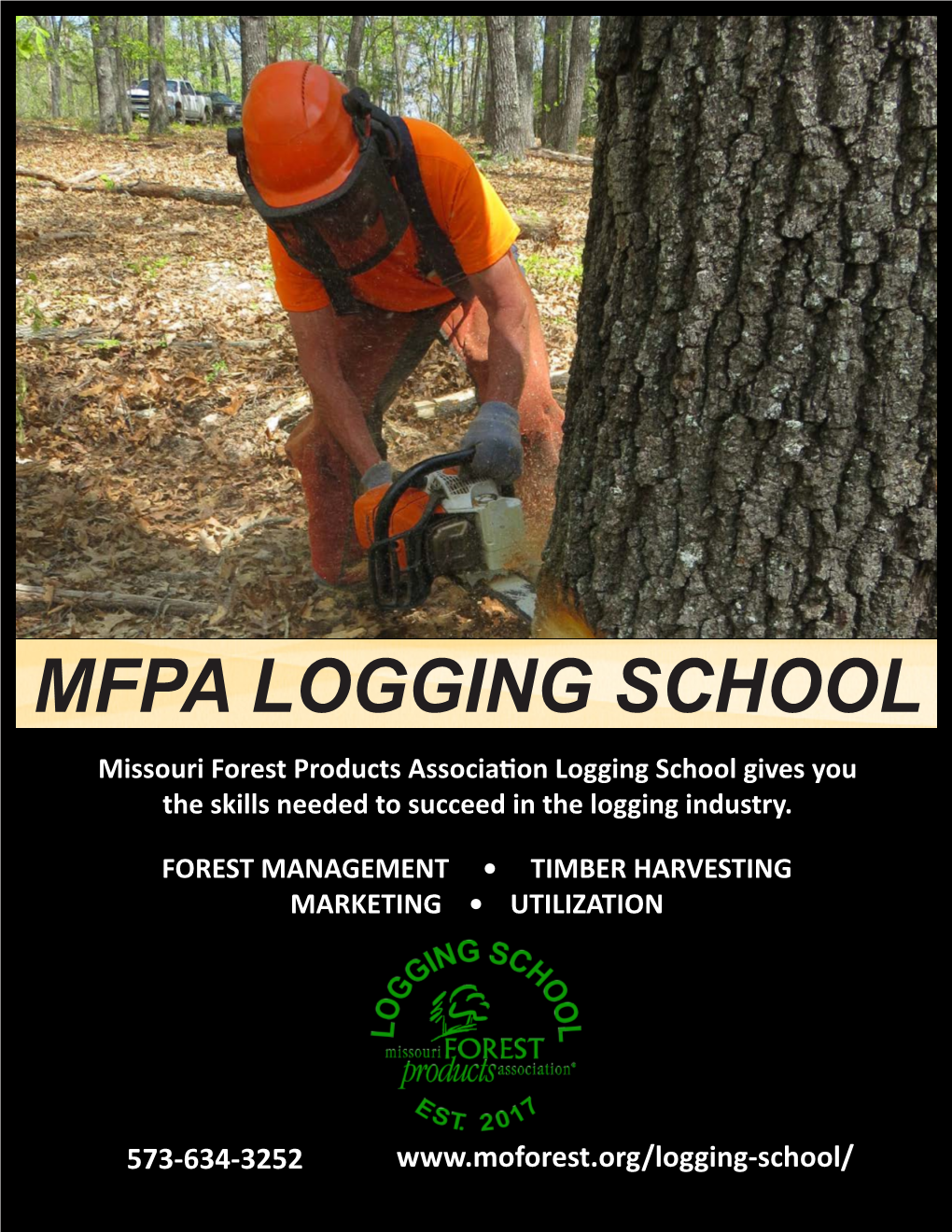 Missouri Logging School Flyer