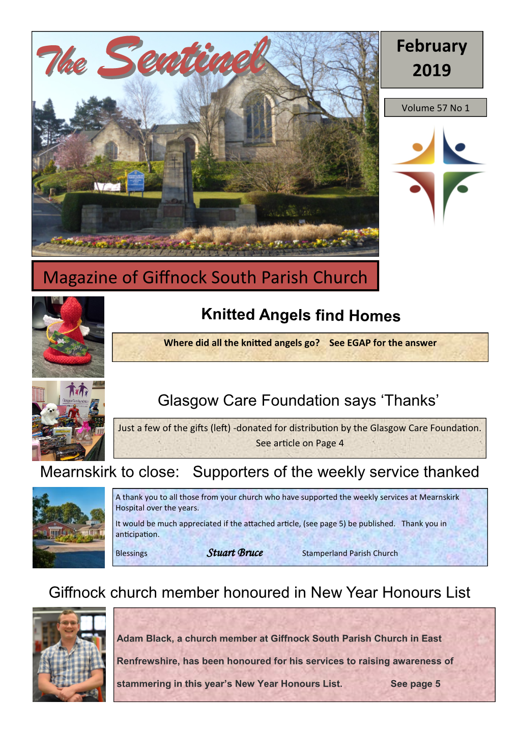 February 2019 Magazine of Giffnock South Parish Church