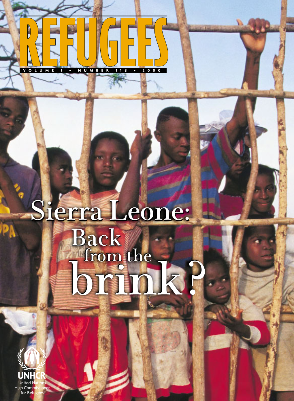 Sierra Leone:Leone: Backback Fromfrom Thethe Brink?Brink?
