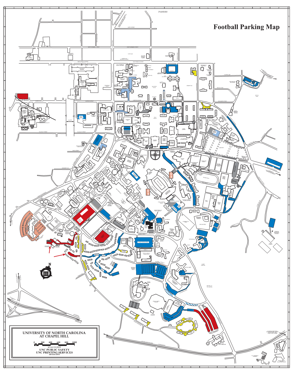 Football Parking Map