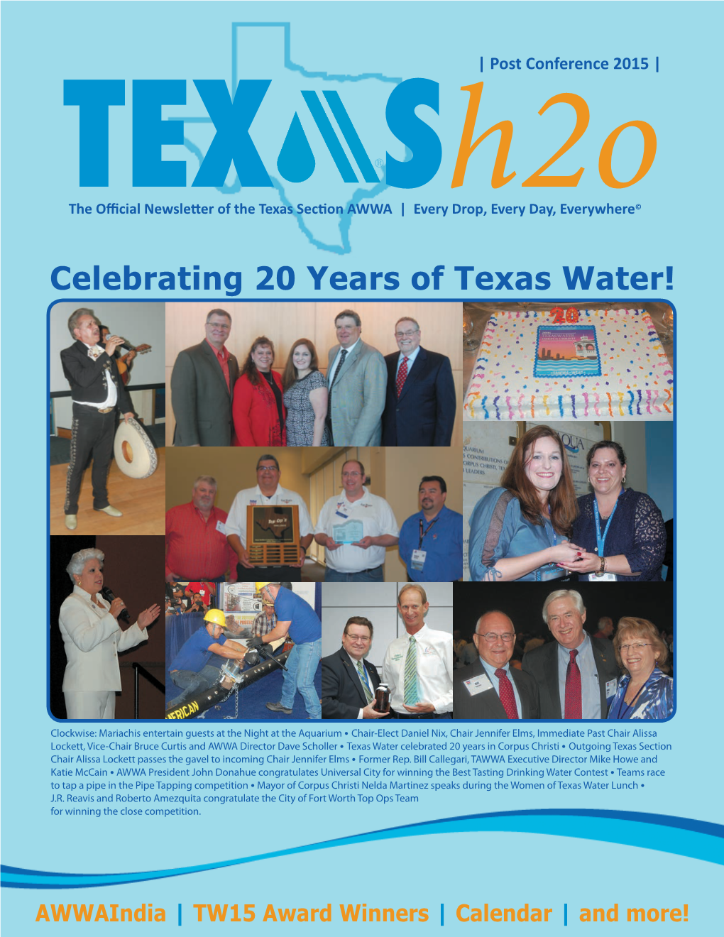 Celebrating 20 Years of Texas Water!
