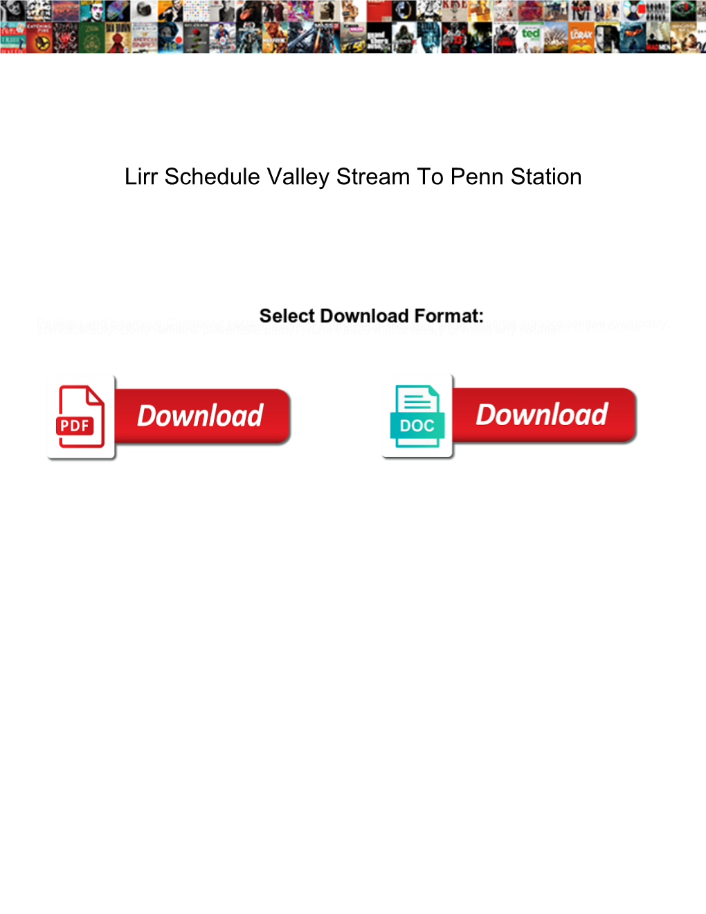 Lirr Schedule Valley Stream to Penn Station