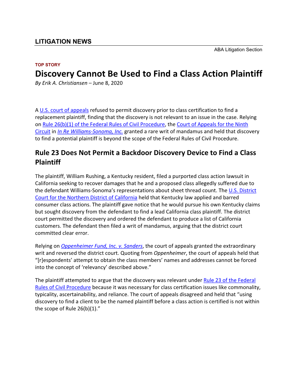 Settlement of Class Action Claims Is Enforceable Against Debtor In