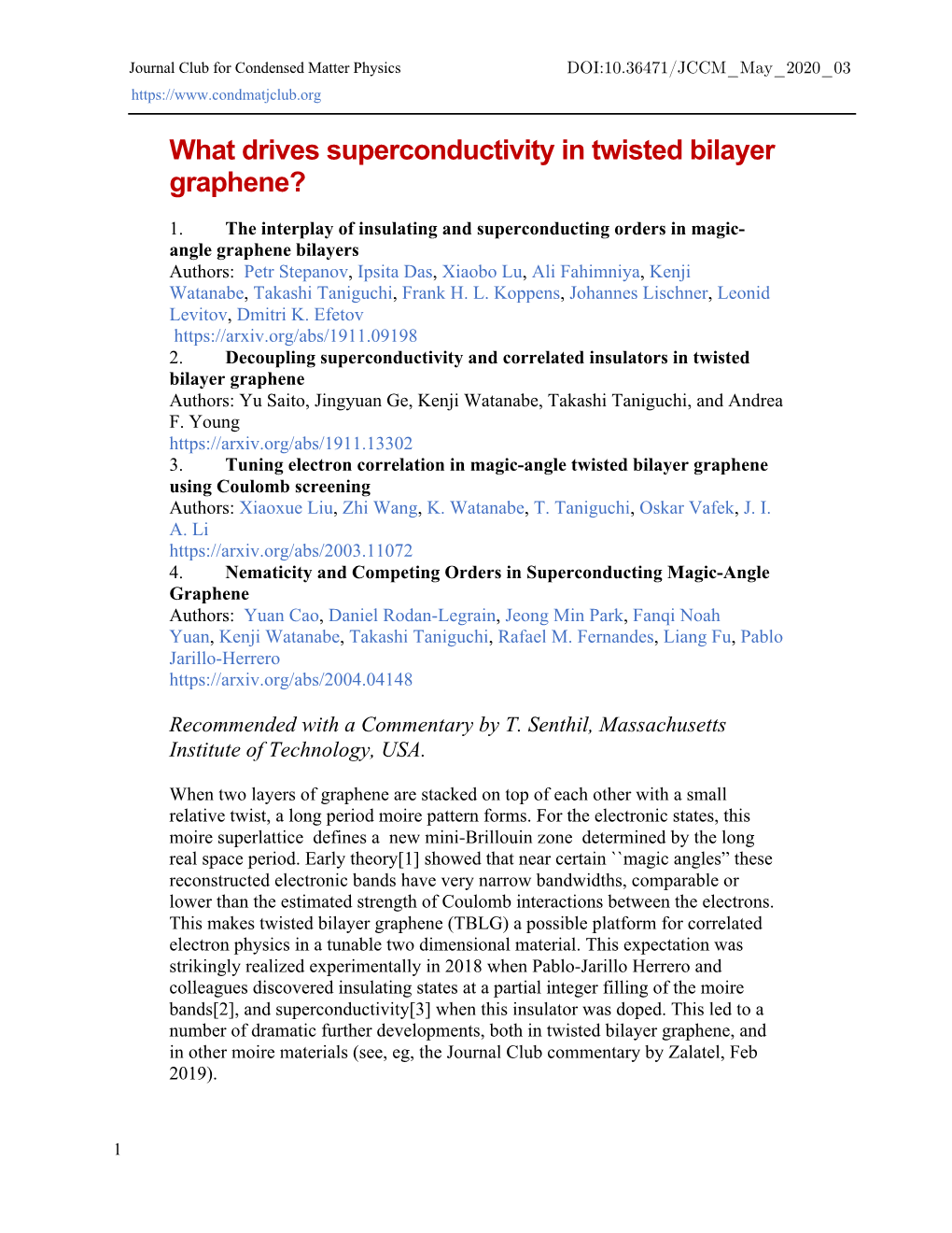 What Drives Superconductivity in Twisted Bilayer Graphene?