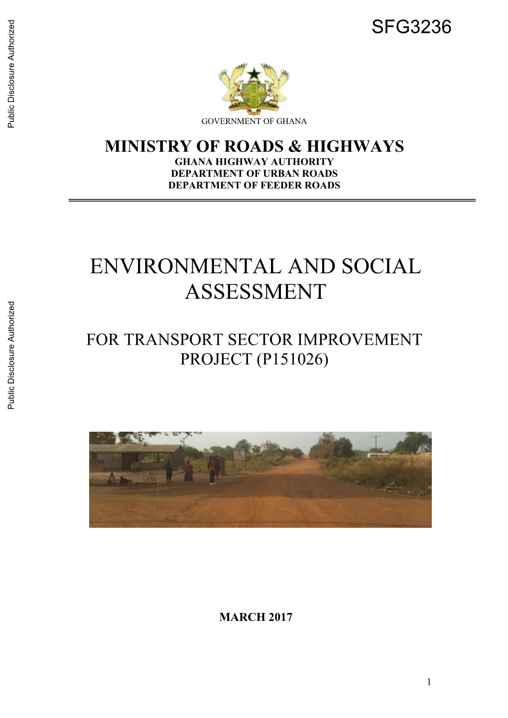 Environmental and Social Assessment