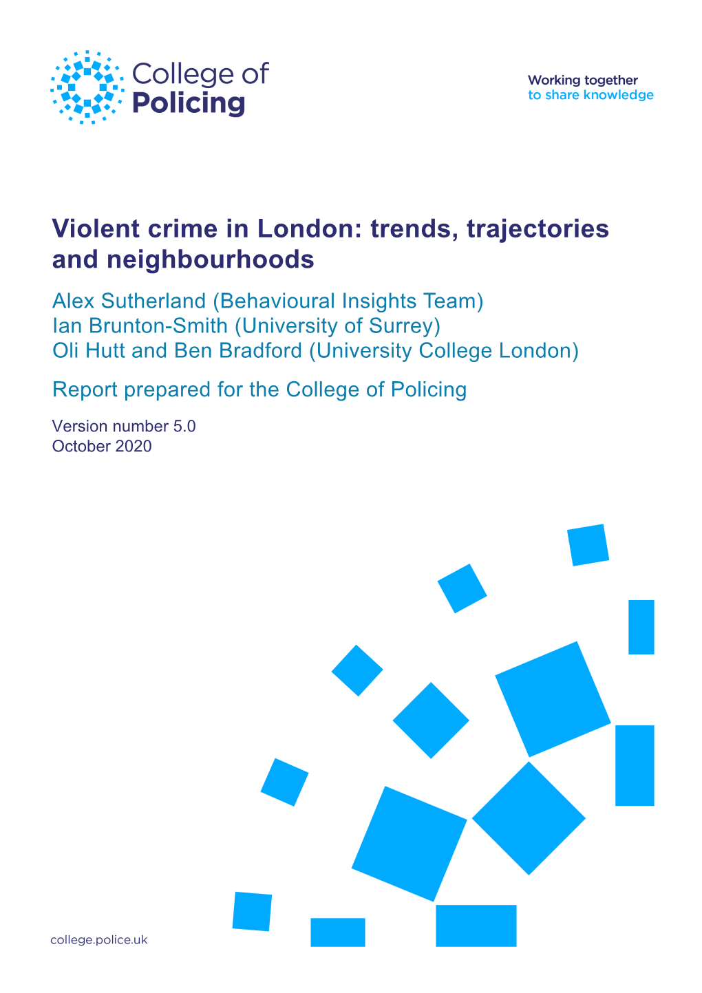 Violent Crime in London