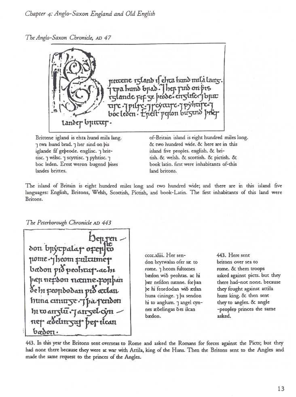 Old English Orthography