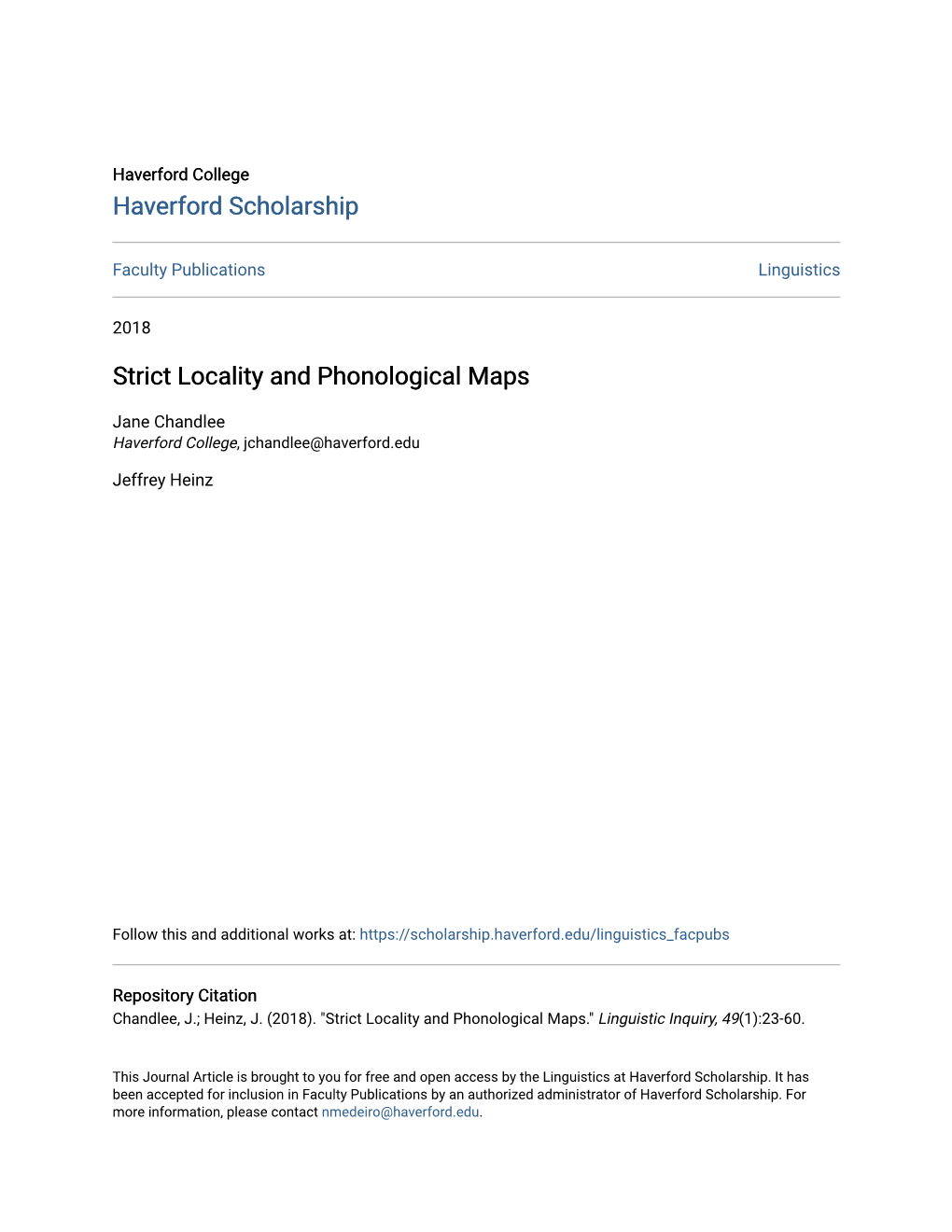 Strict Locality and Phonological Maps