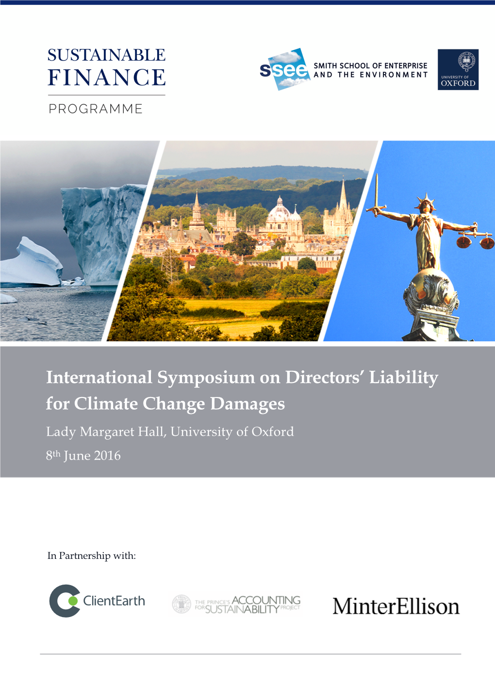 International Symposium on Directors' Liability for Climate Change Damages