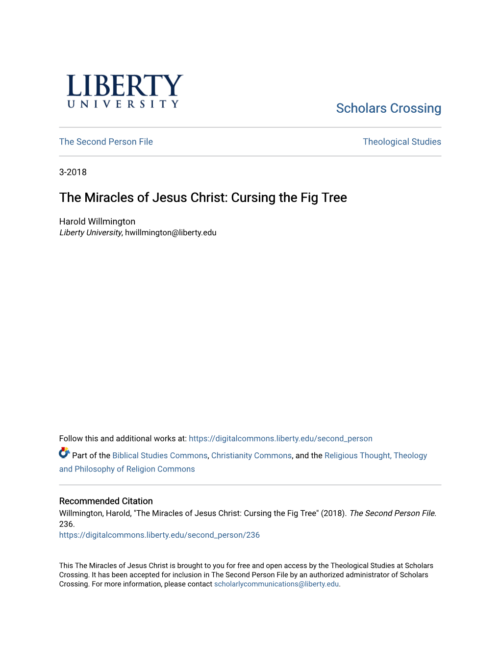 The Miracles of Jesus Christ: Cursing the Fig Tree