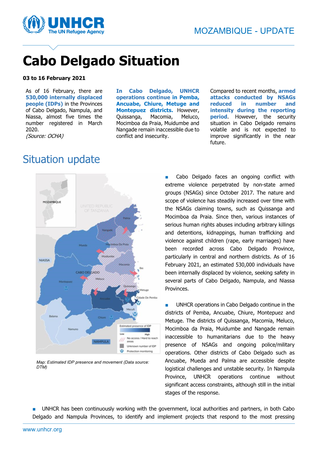 Cabo Delgado Situation