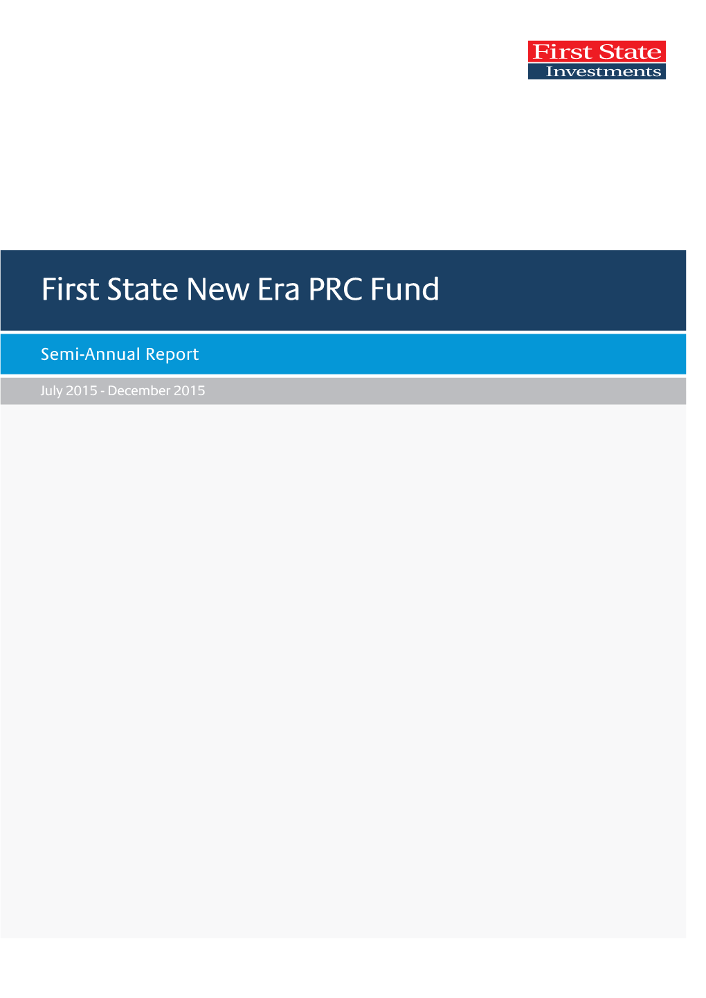 New Era PRC Fund
