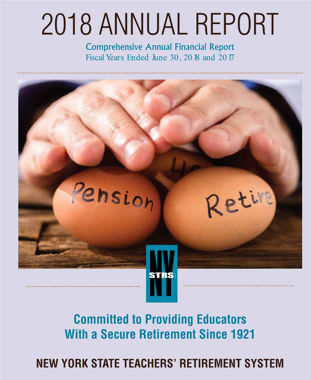 2018 Comprehensive Annual Financial Report