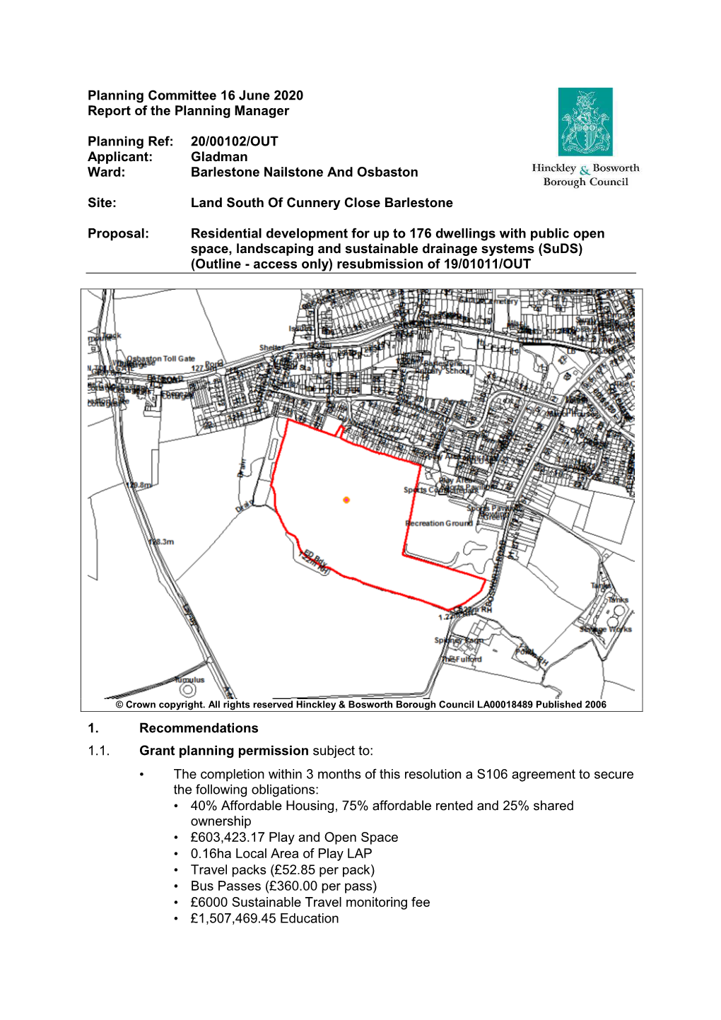 20-00102-OUT Cunnery Close Barlestone