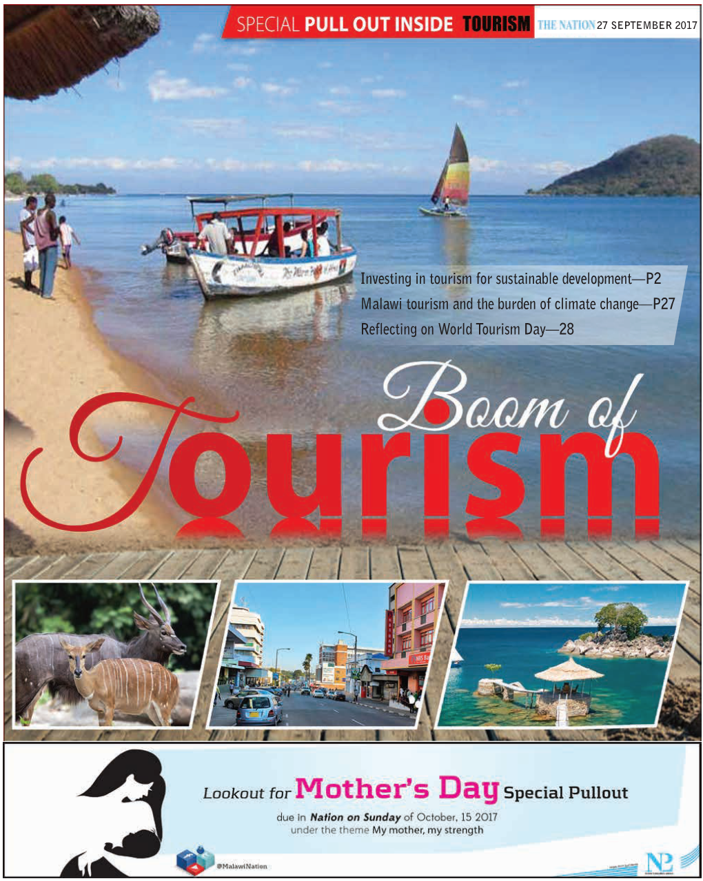 Investing in Tourism for Sustainable Development—P2 Malawi Tourism