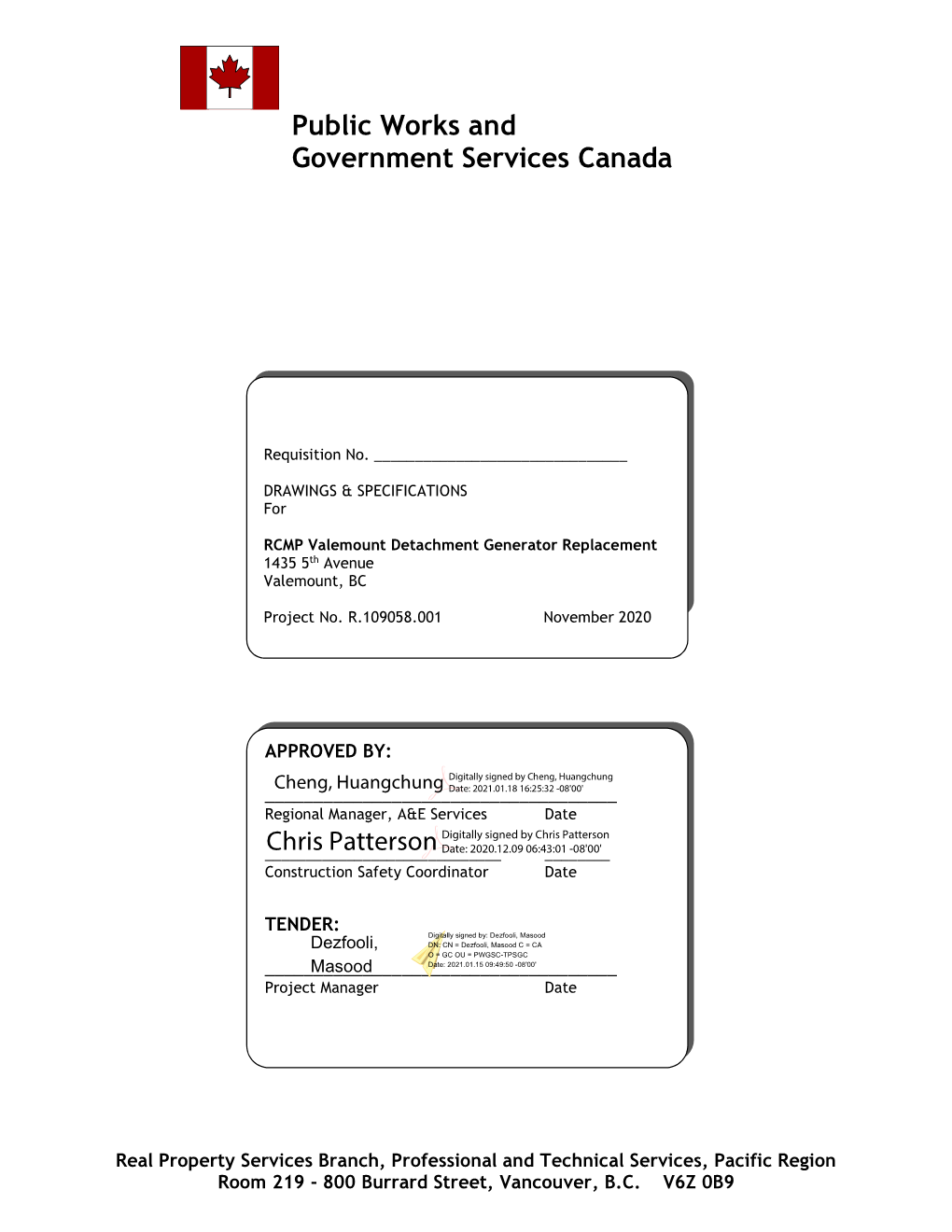 Public Works and Government Services Canada