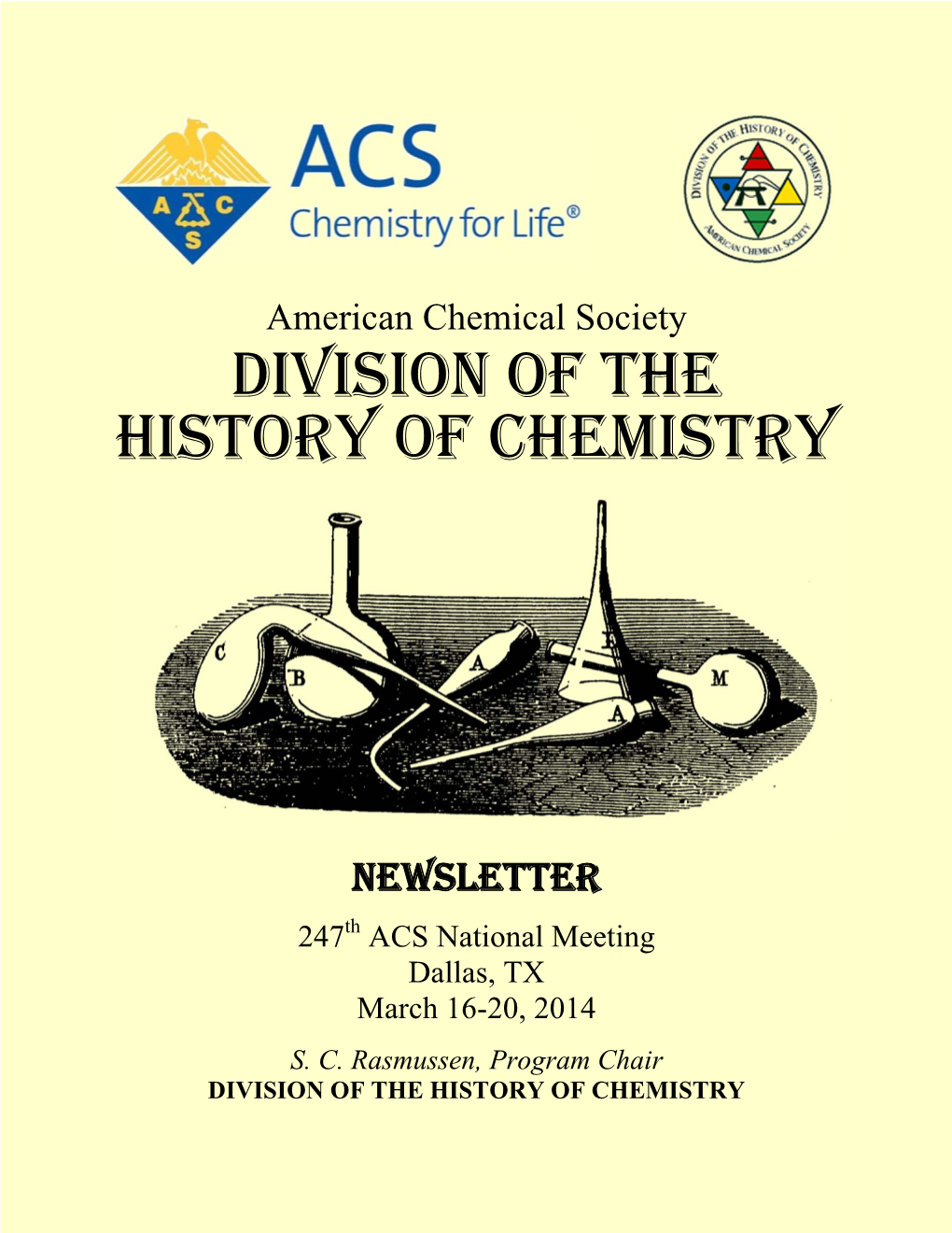 American Chemical Society DIVISION of the HISTORY of CHEMISTRY