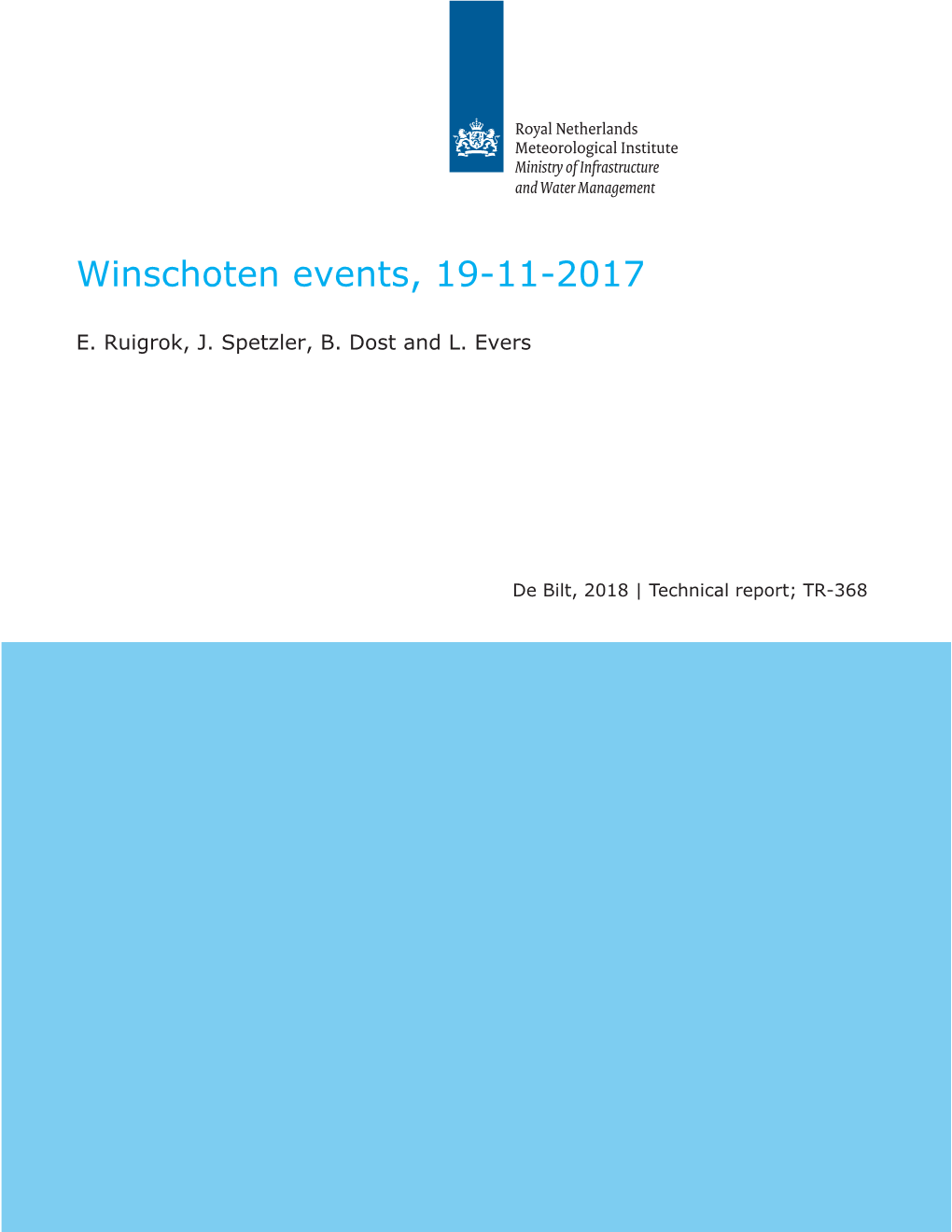 Winschoten Events, 19-11-2017