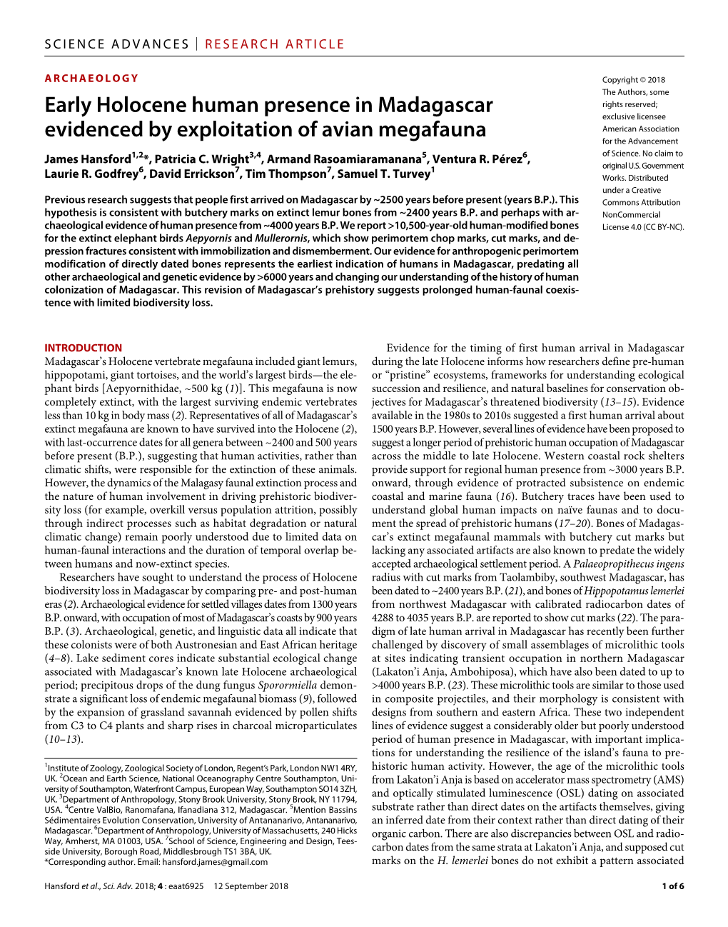 Science Journals — AAAS