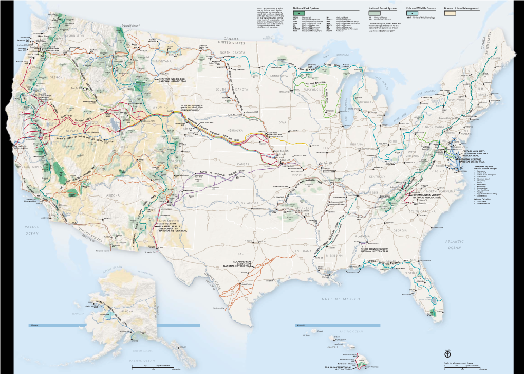 National Trails Map3