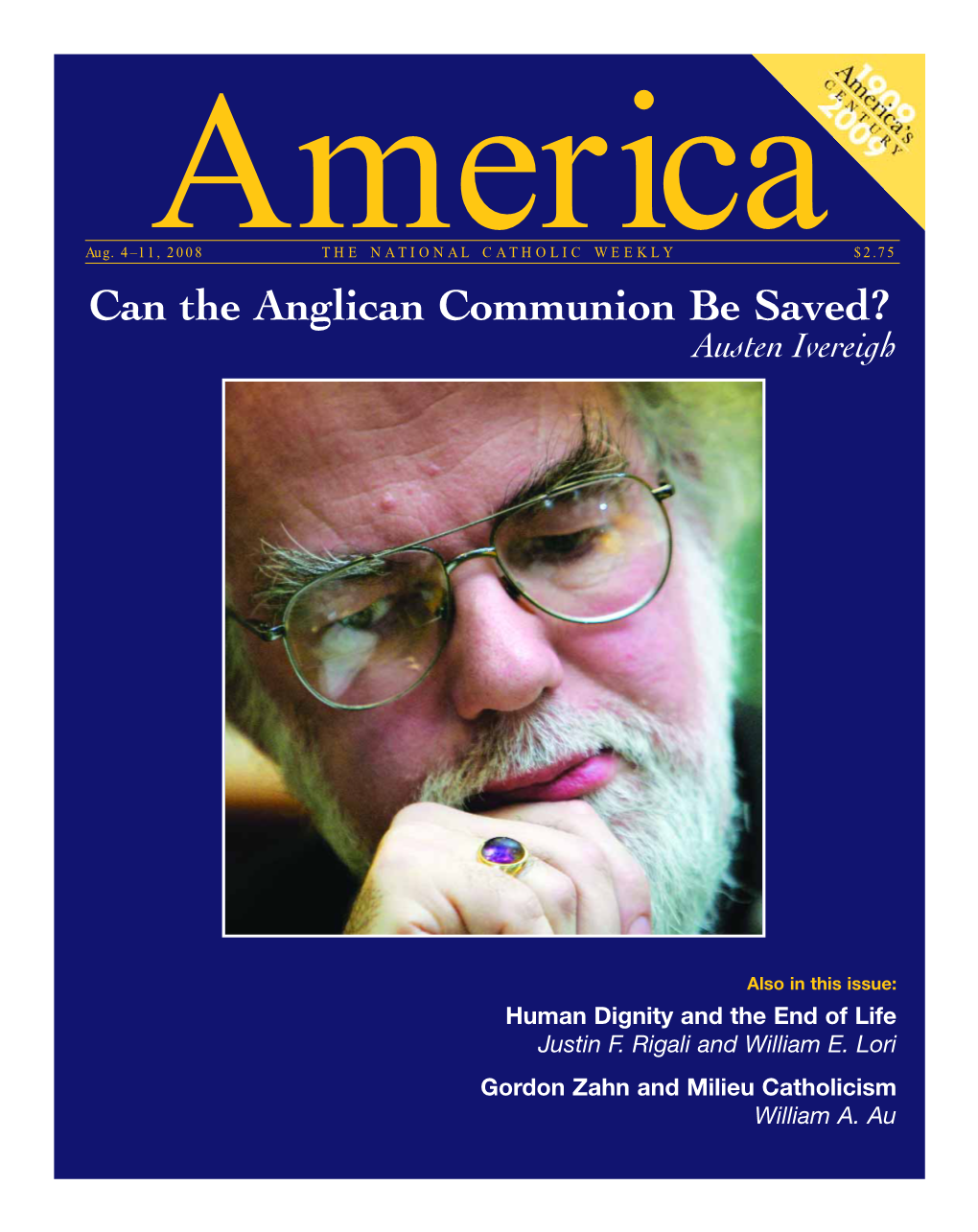 Can the Anglican Communion Be Saved? Austen Ivereigh