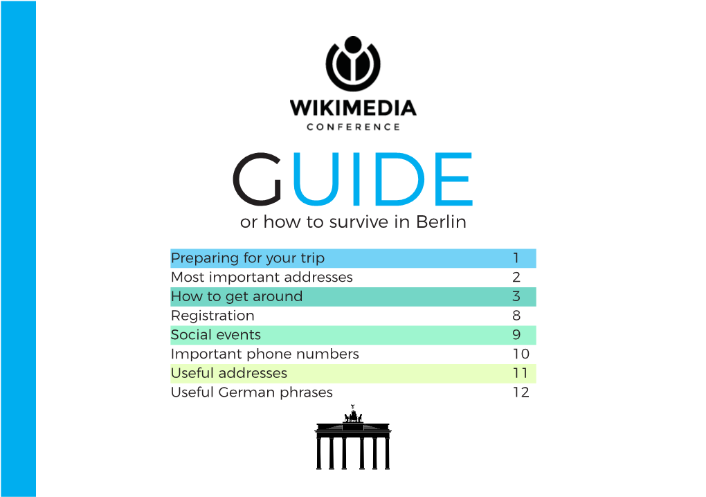 Or How to Survive in Berlin