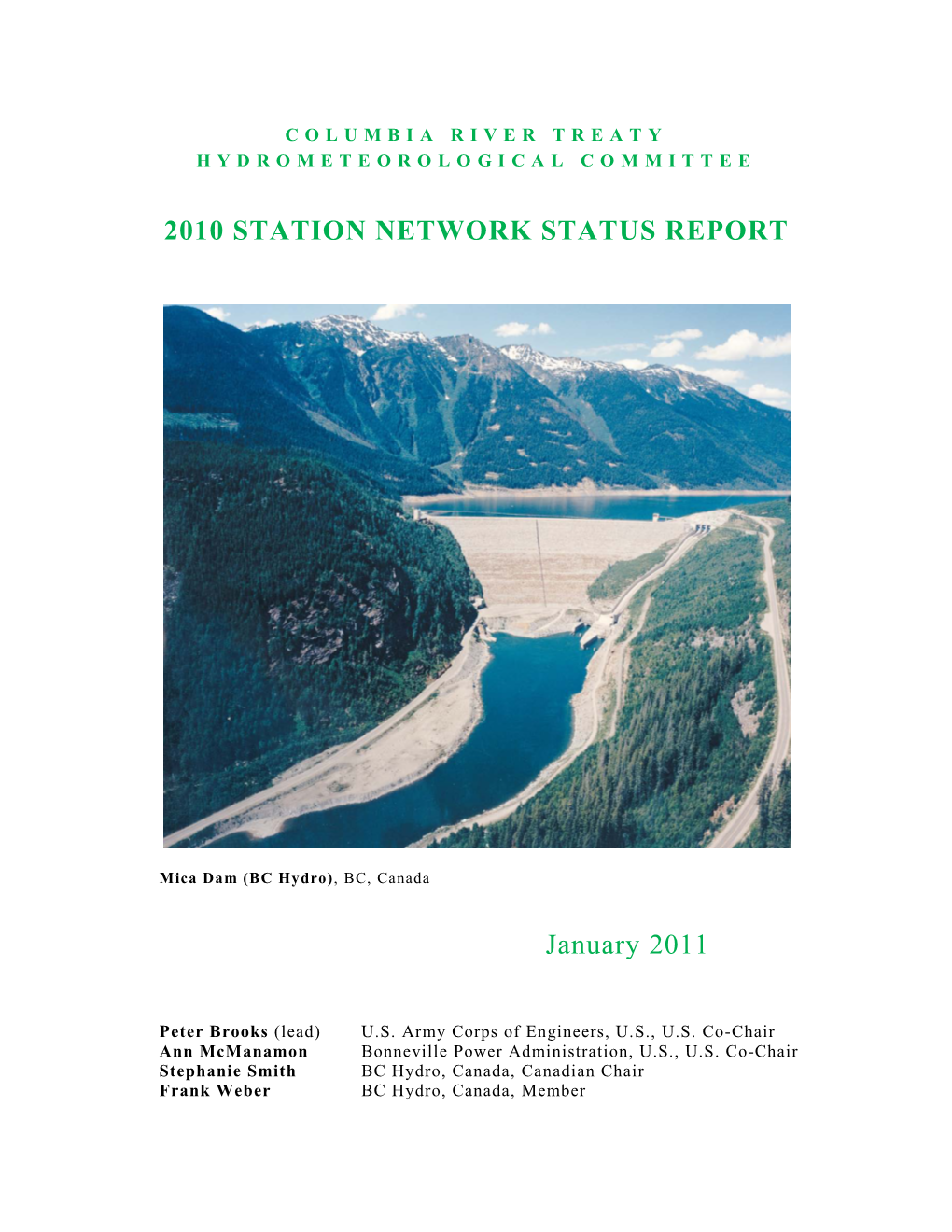 Columbia River Treaty Hydrometeorological Committee