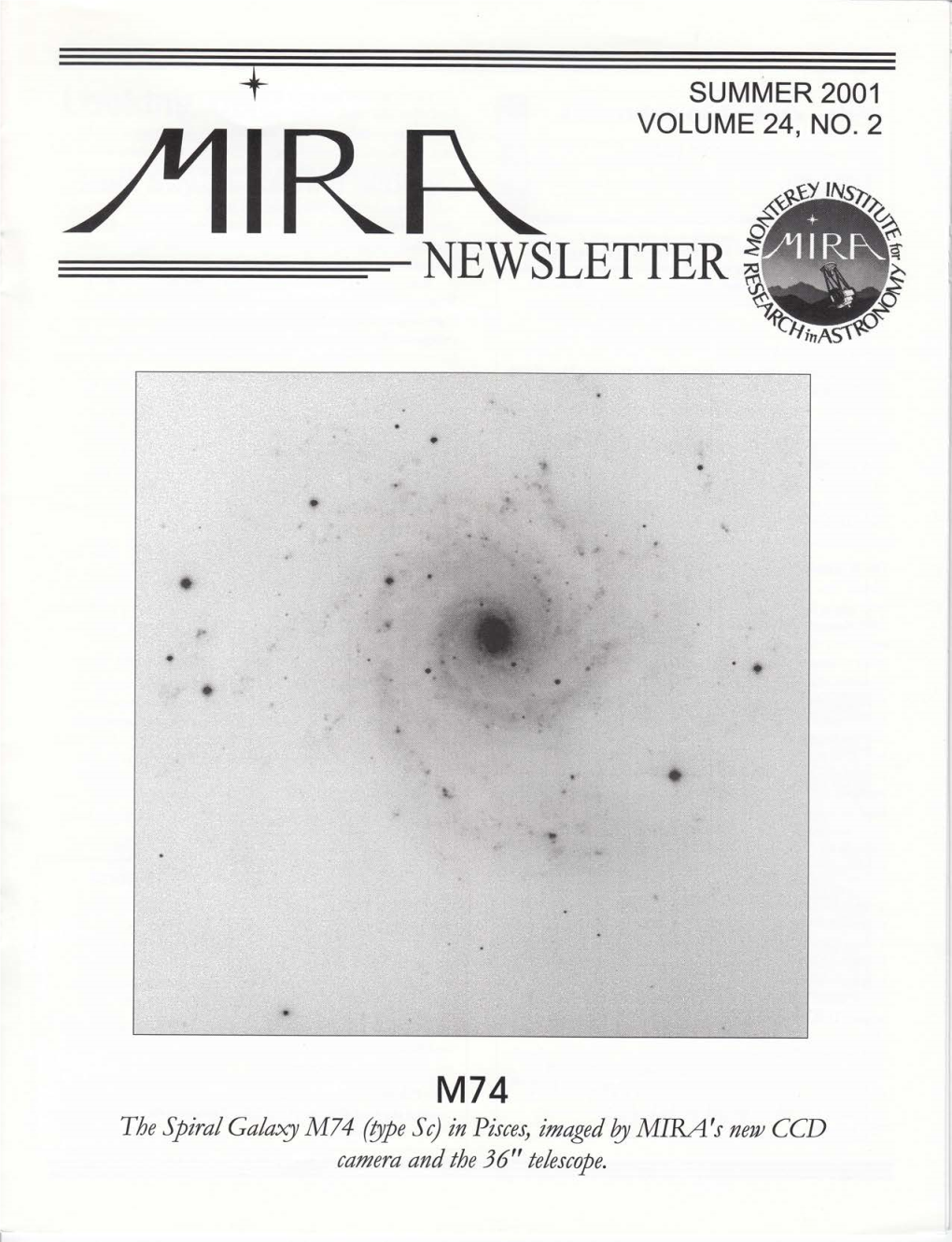 Summer 2001 Volume 24 No. 2.Pdf