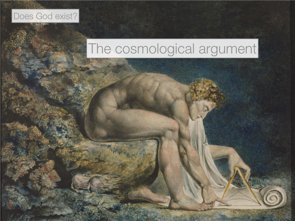 The Cosmological Argument