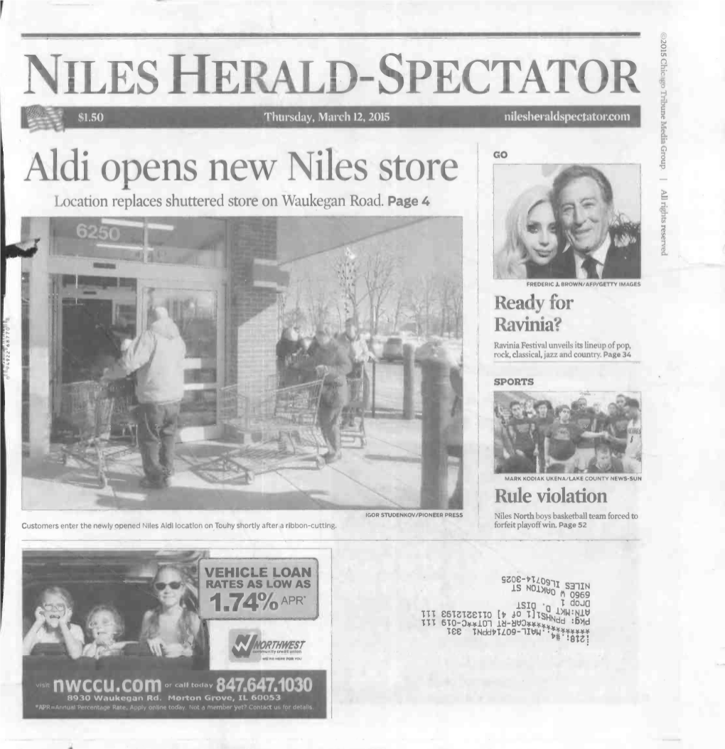 Niles Herald- Spectator I