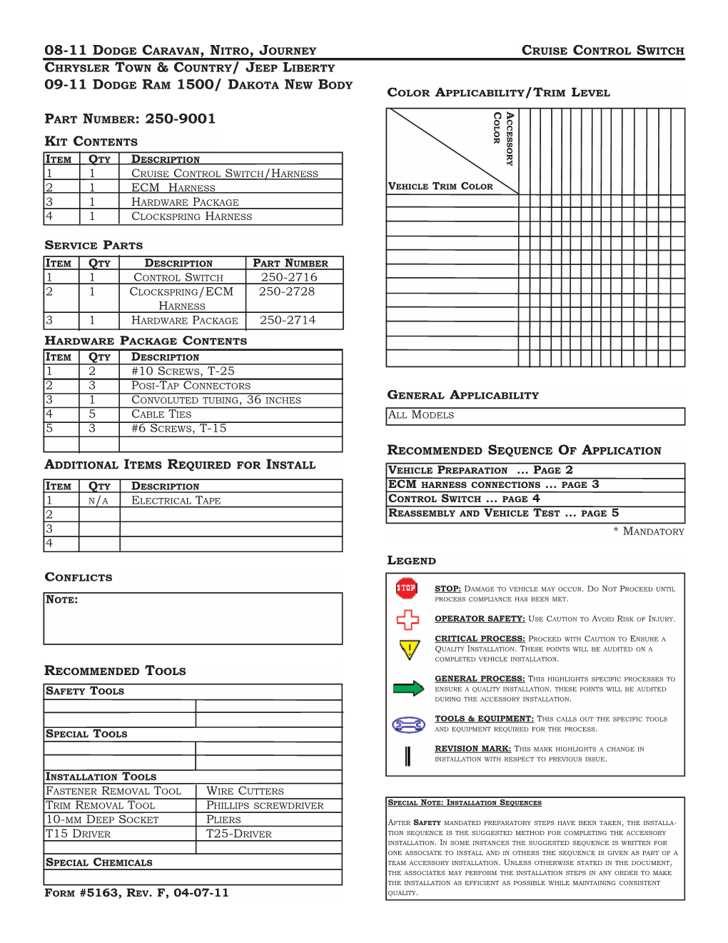 Form #5163, Rev