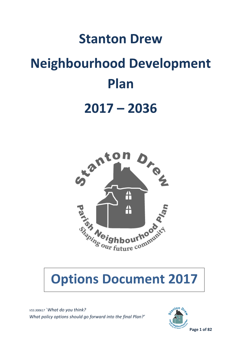 Stanton Drew Neighbourhood Development Plan 2017 – 2036
