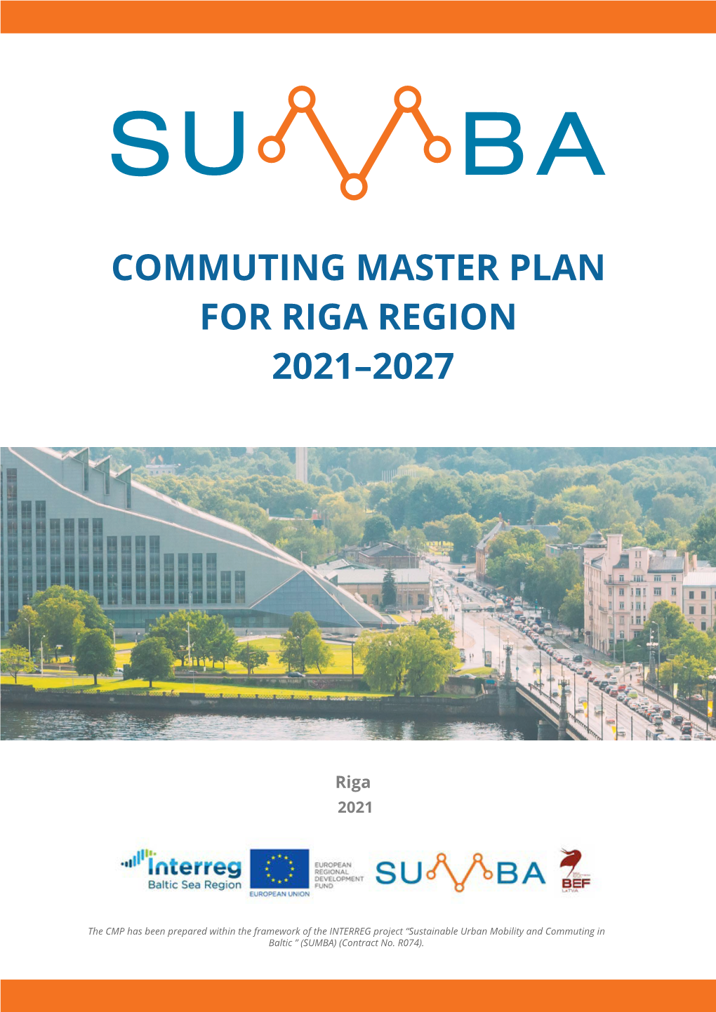 Commuting Master Plan for Riga Region 2021–2027