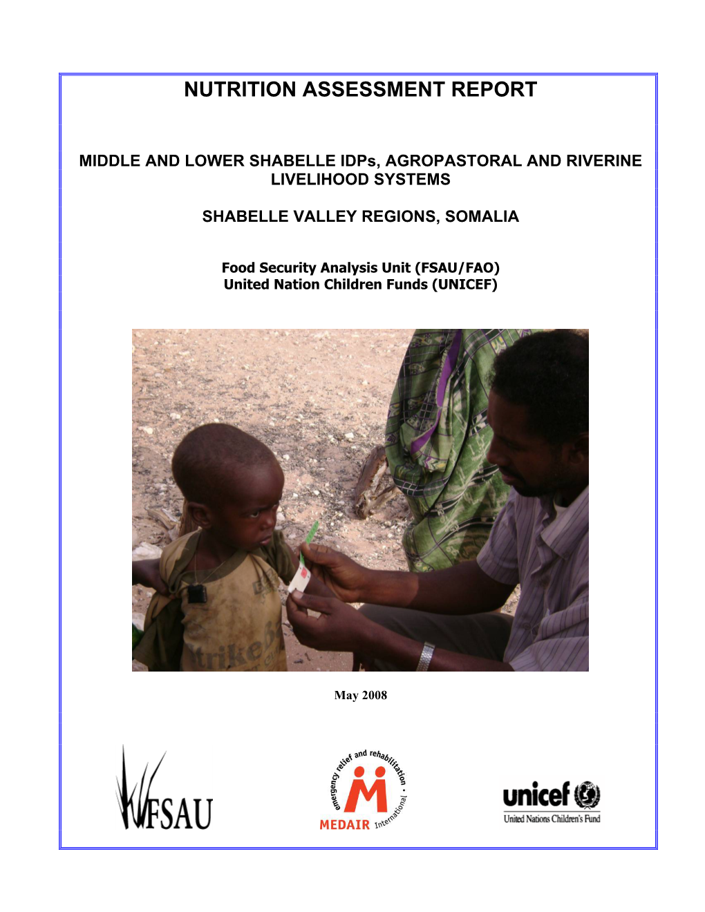 Shabelle Nutrition Assessments Report