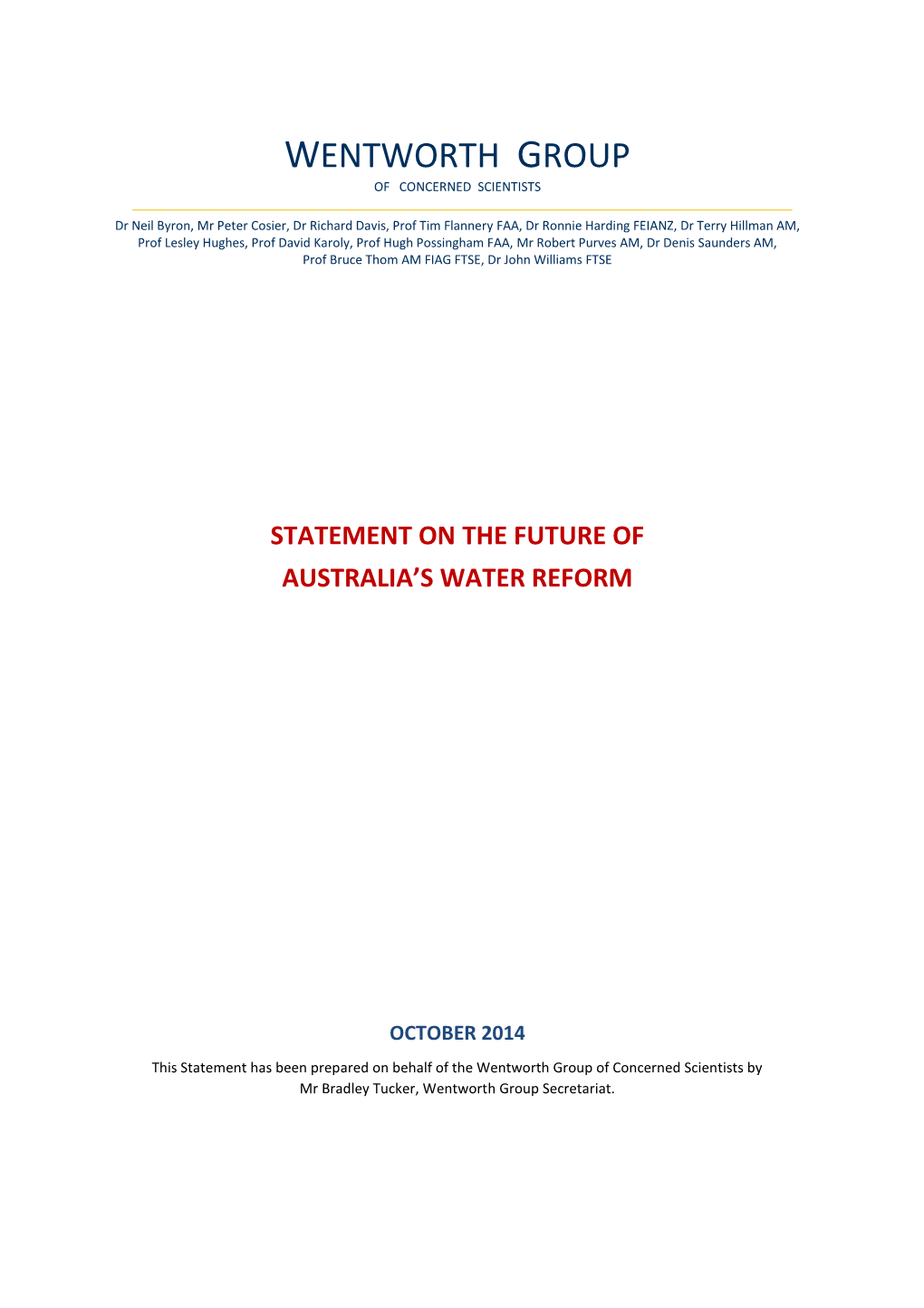 WG-Statement-Water-Reform-2014.Pdf