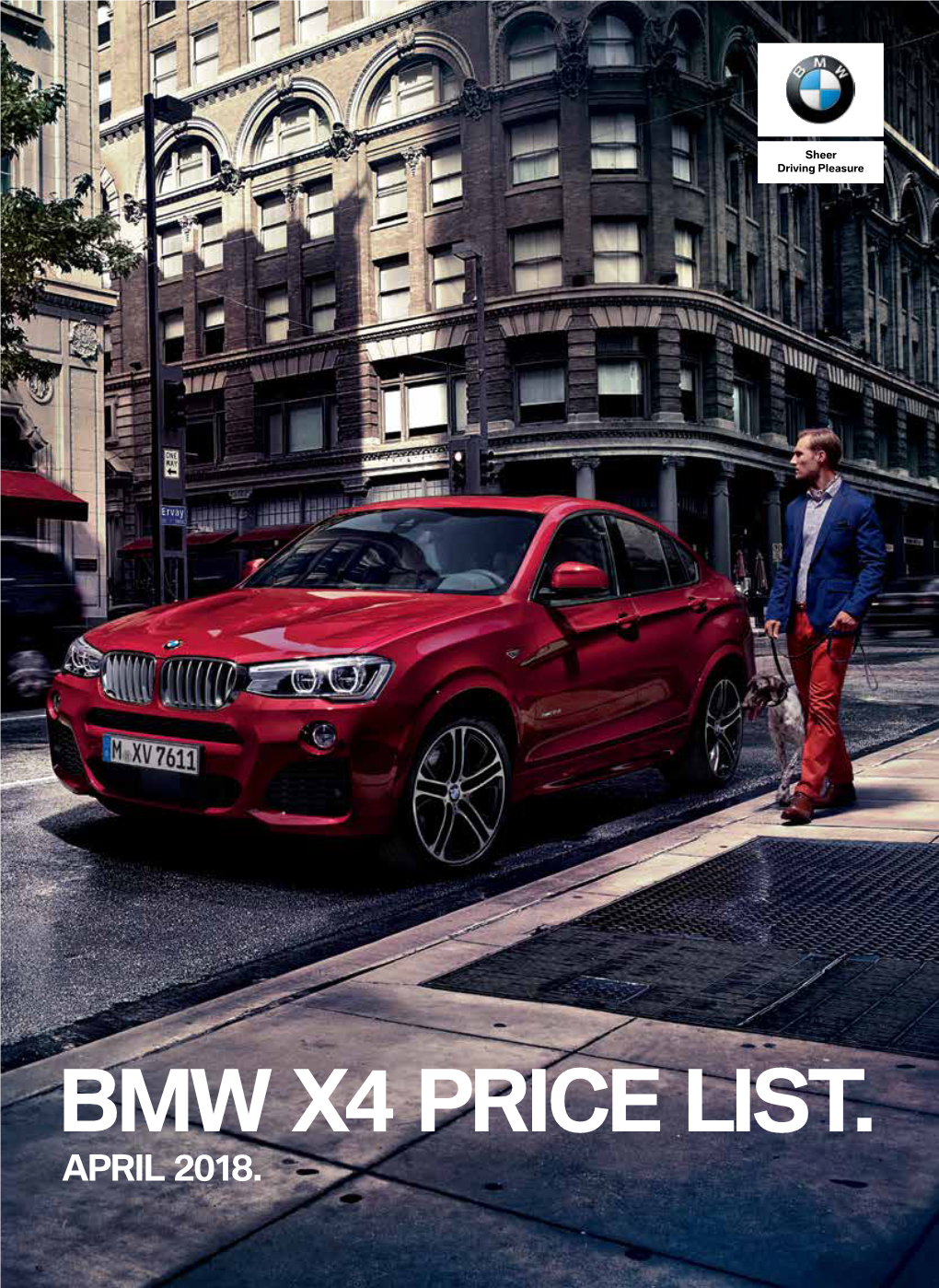 Bmw X4 Price List. April 2018