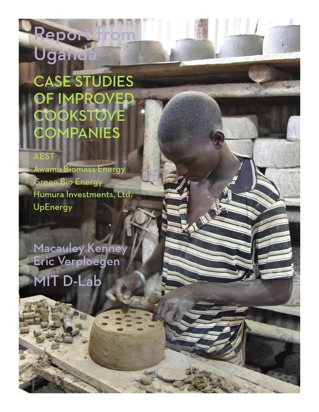 Report from Uganda: Case Studies of Improved Cookstove Companies